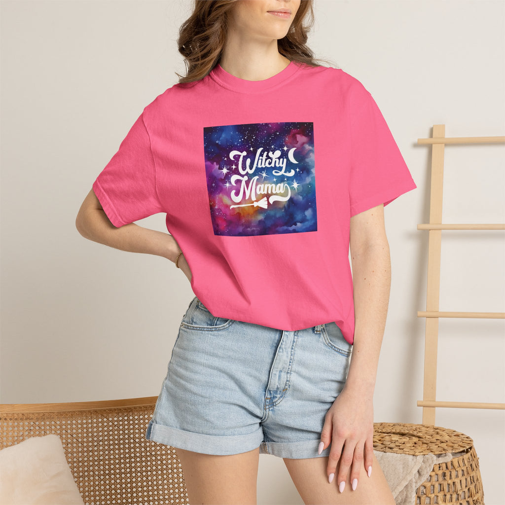 Witchy Mama Galaxy T-Shirt