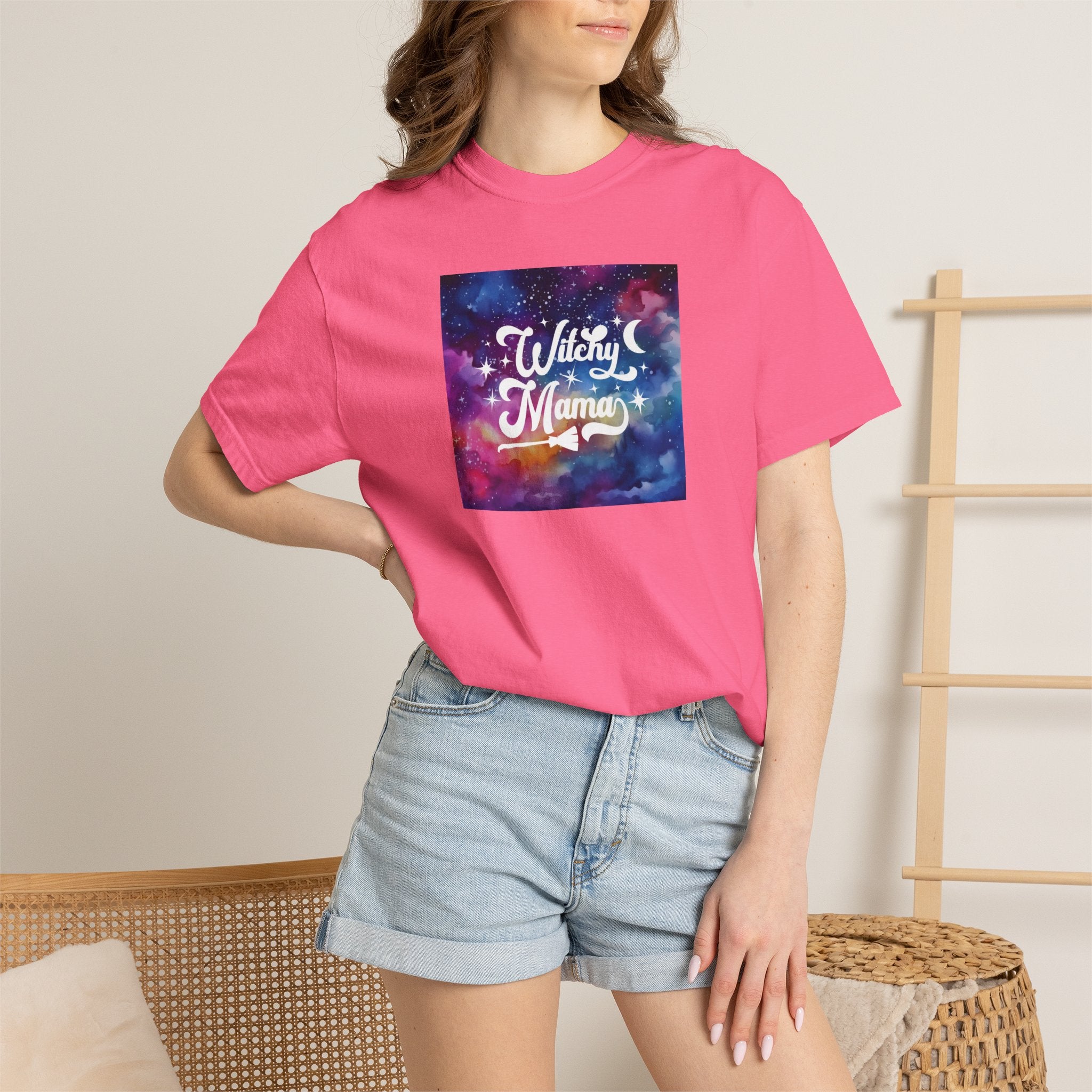 Witchy Mama Galaxy T-Shirt
