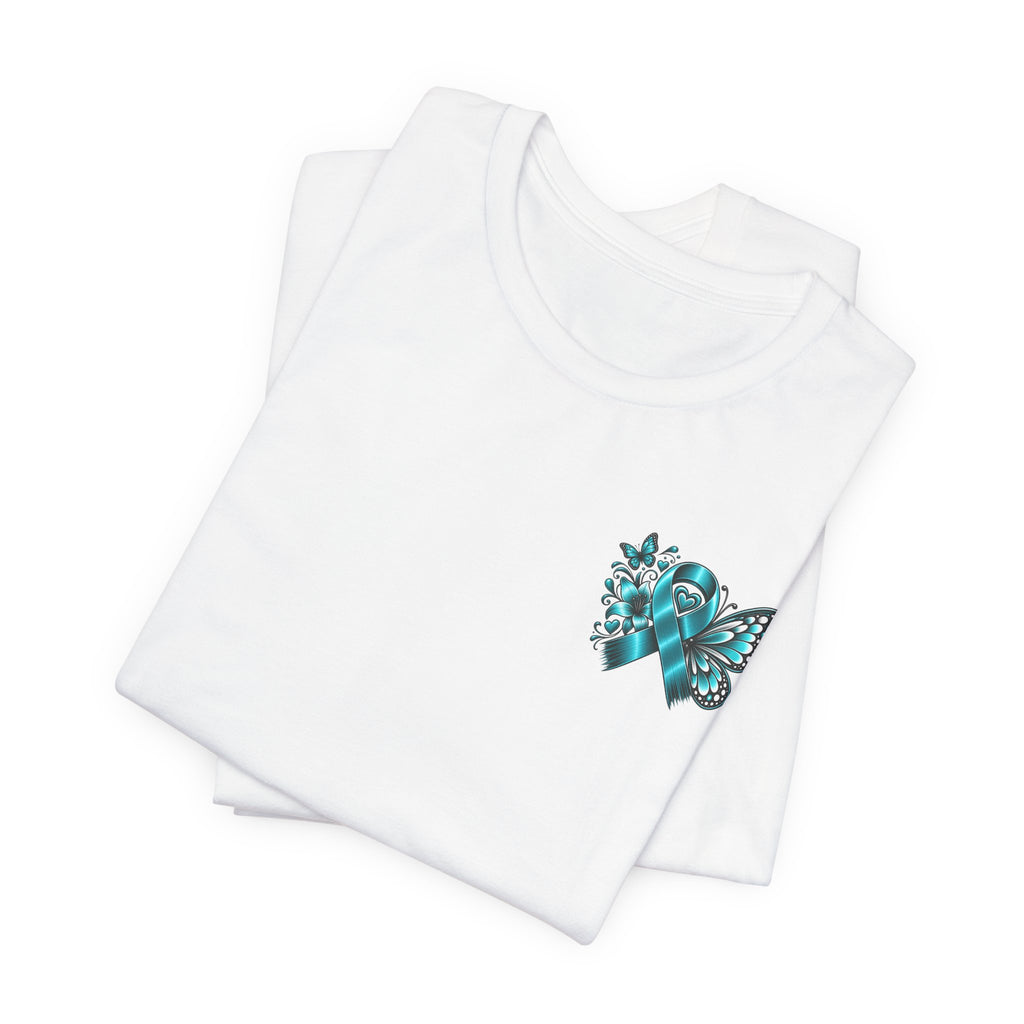 Ovarian Cancer Awareness Tee - Threads of Hope