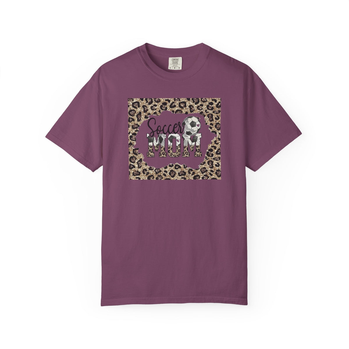 Soccer Mom Leopard Print T-Shirt