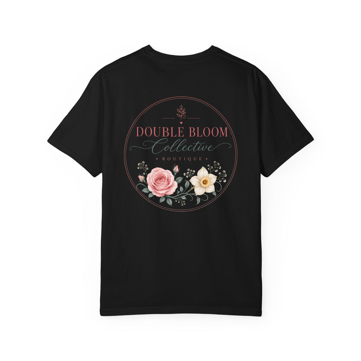 Double Bloom Signature Floral Comfort Colors Tee