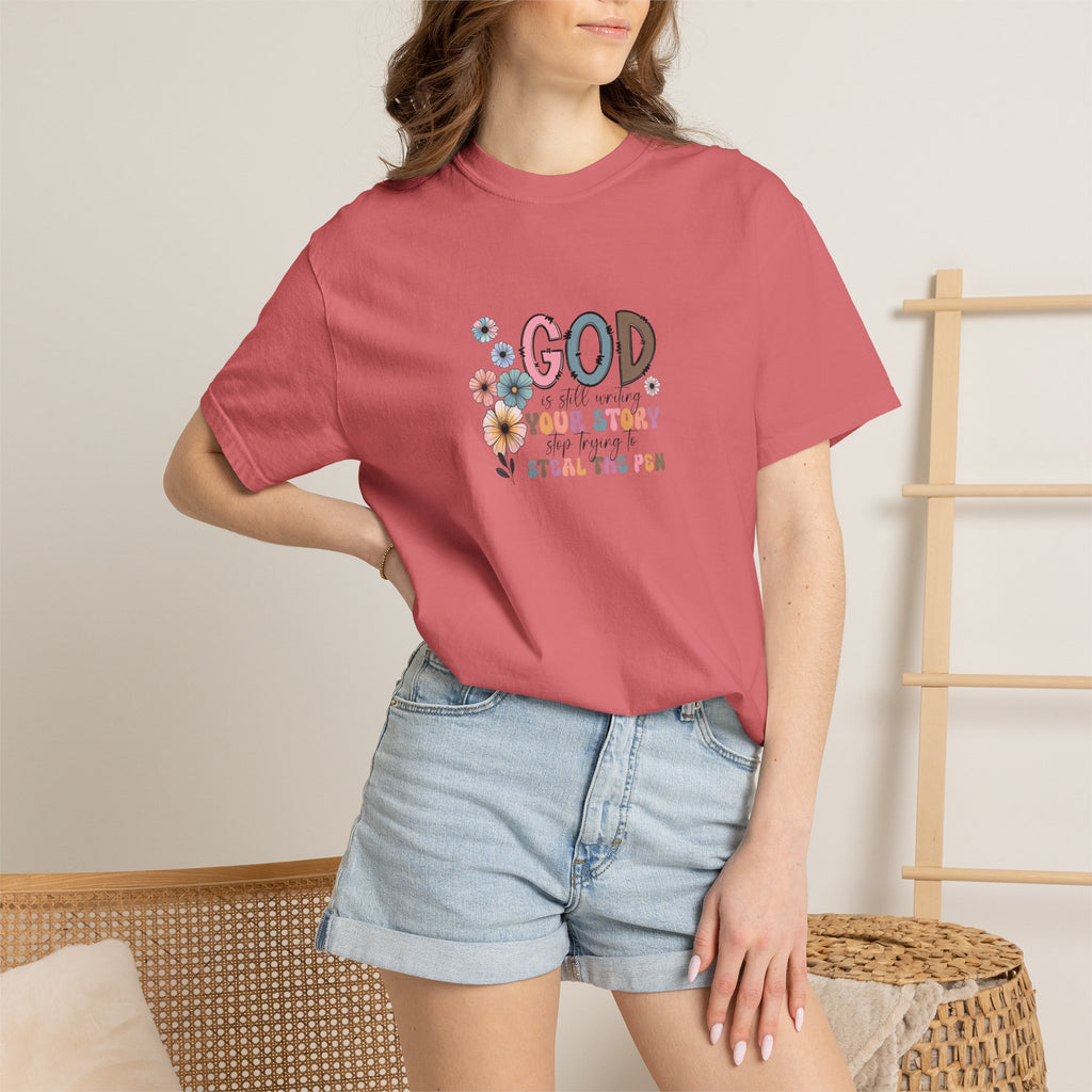 God Grew Your Story Floral T-Shirt