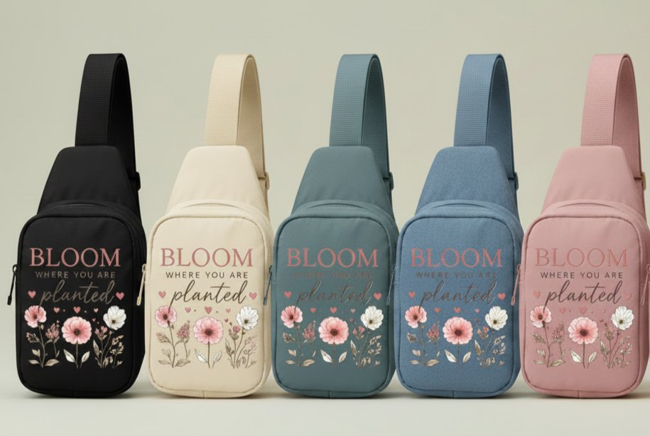 Bloom Where You Are Planted Sling Bag