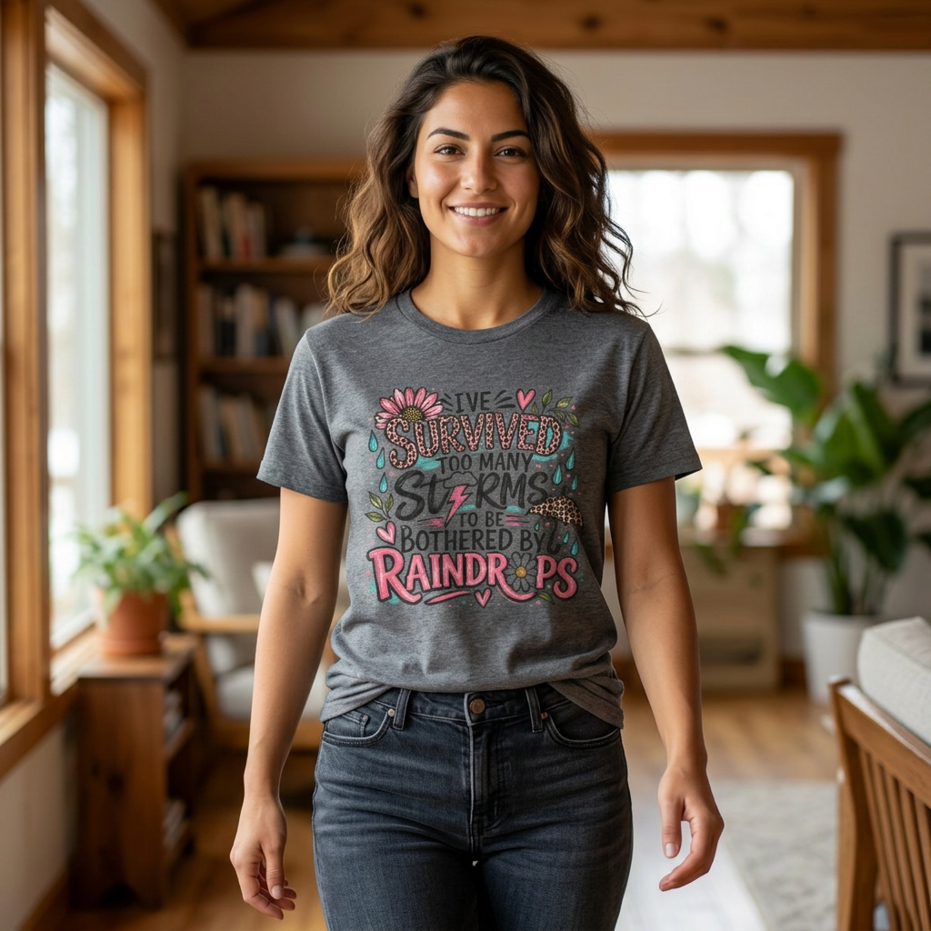 Survived Too Many Storms Tee