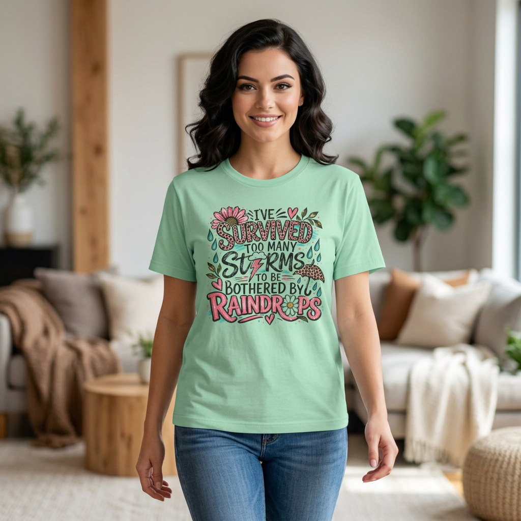 Survived Too Many Storms Tee