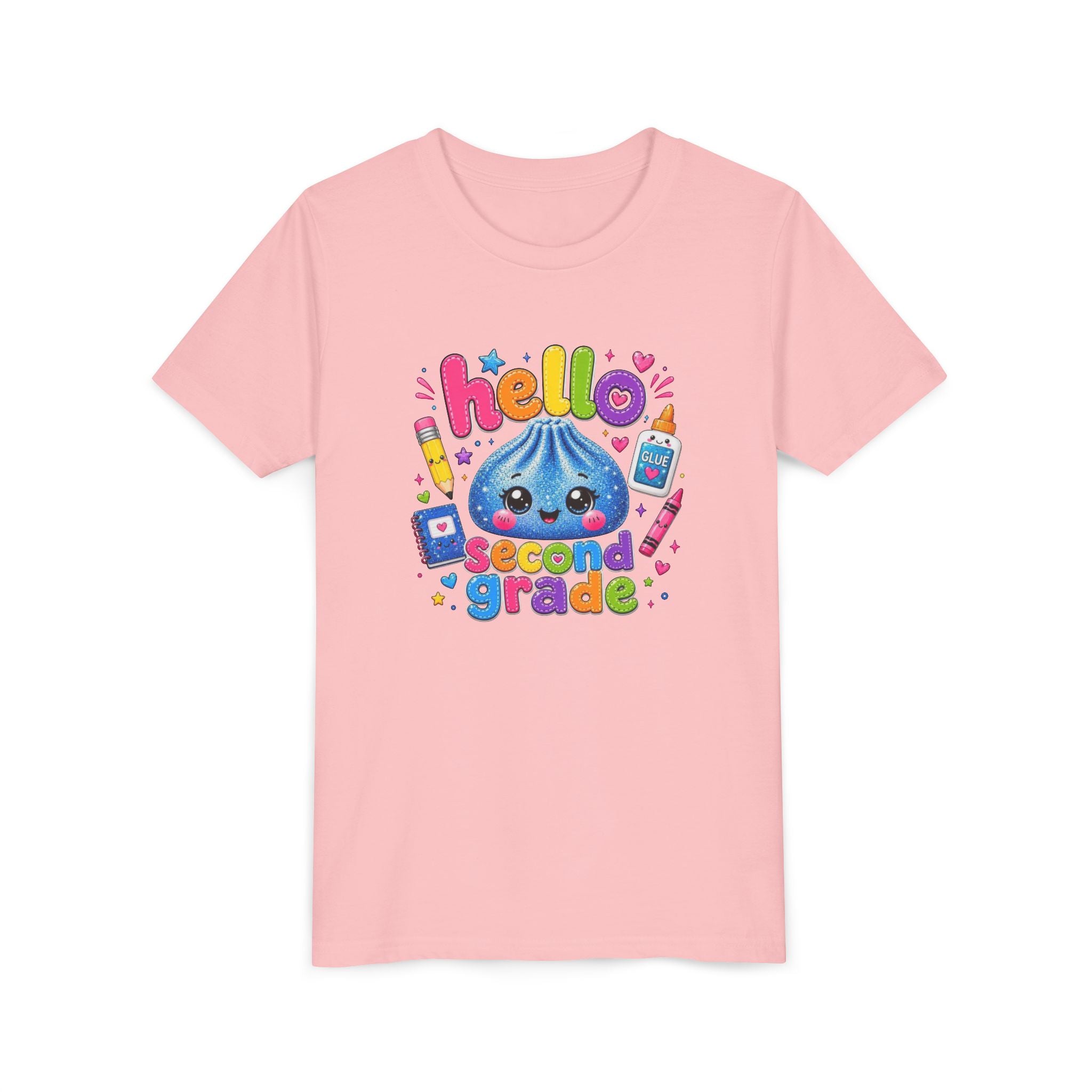 "Hello Second Grade" Youth Tee