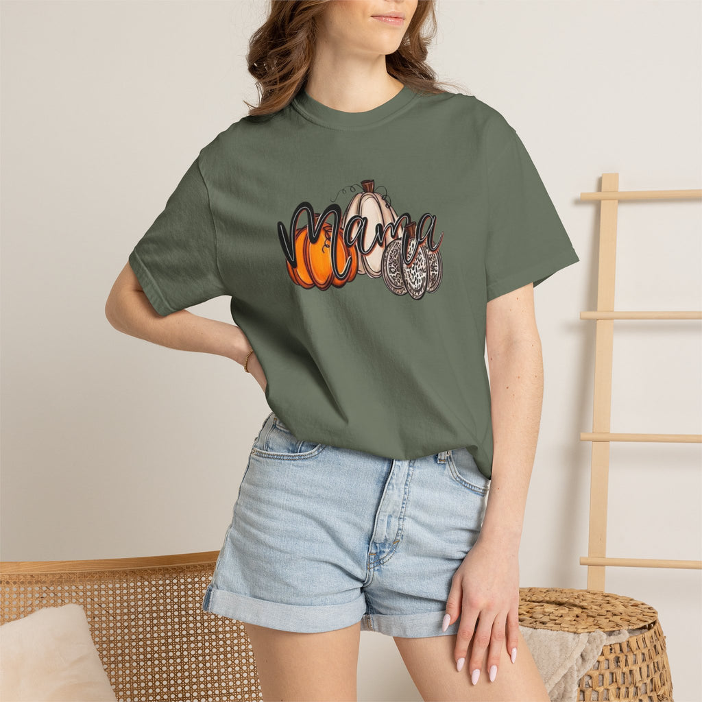 Mama Pumpkin Graphic T-Shirt — Fall Pumpkin Patch Tee