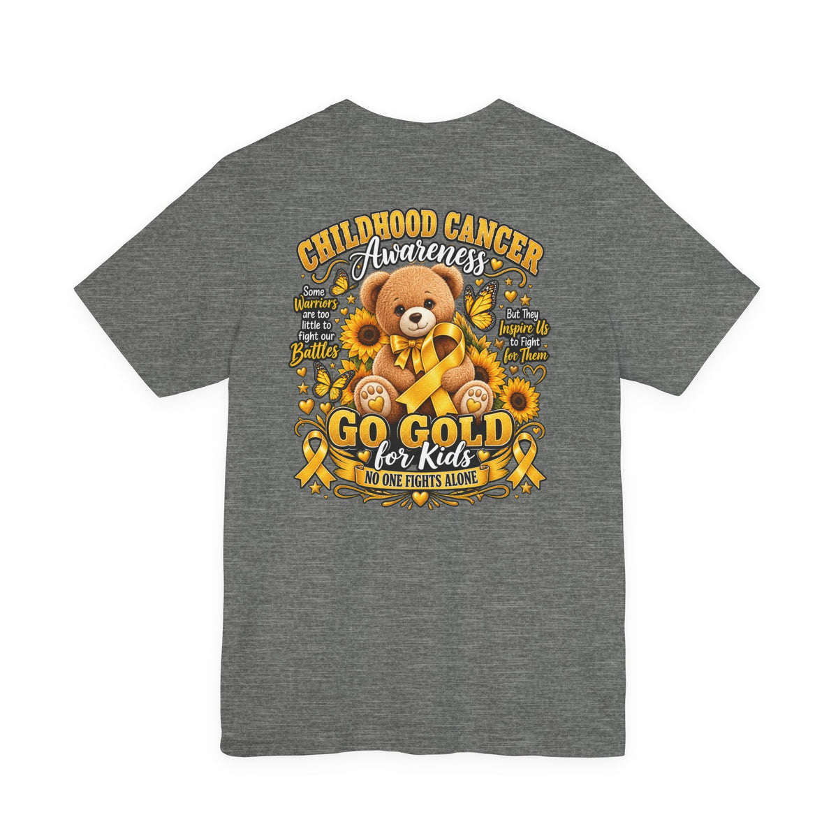 Childhood Cancer Awareness Tee - Threads of Hope