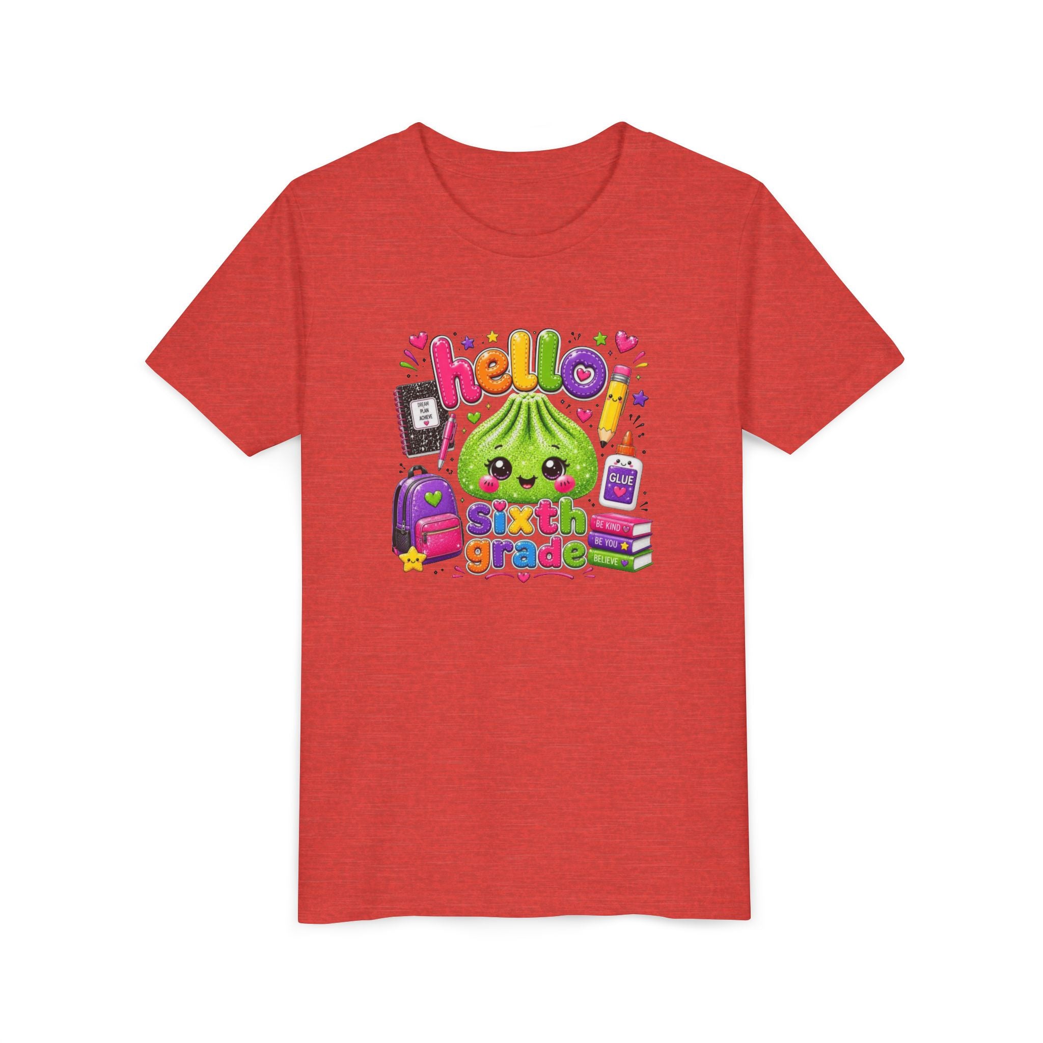 "Hello Sixth Grade" Youth Tee