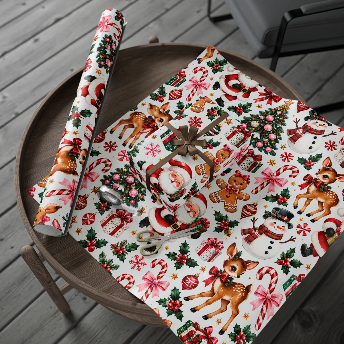 Merry Little Everything | Vintage Christmas Wrapping Paper