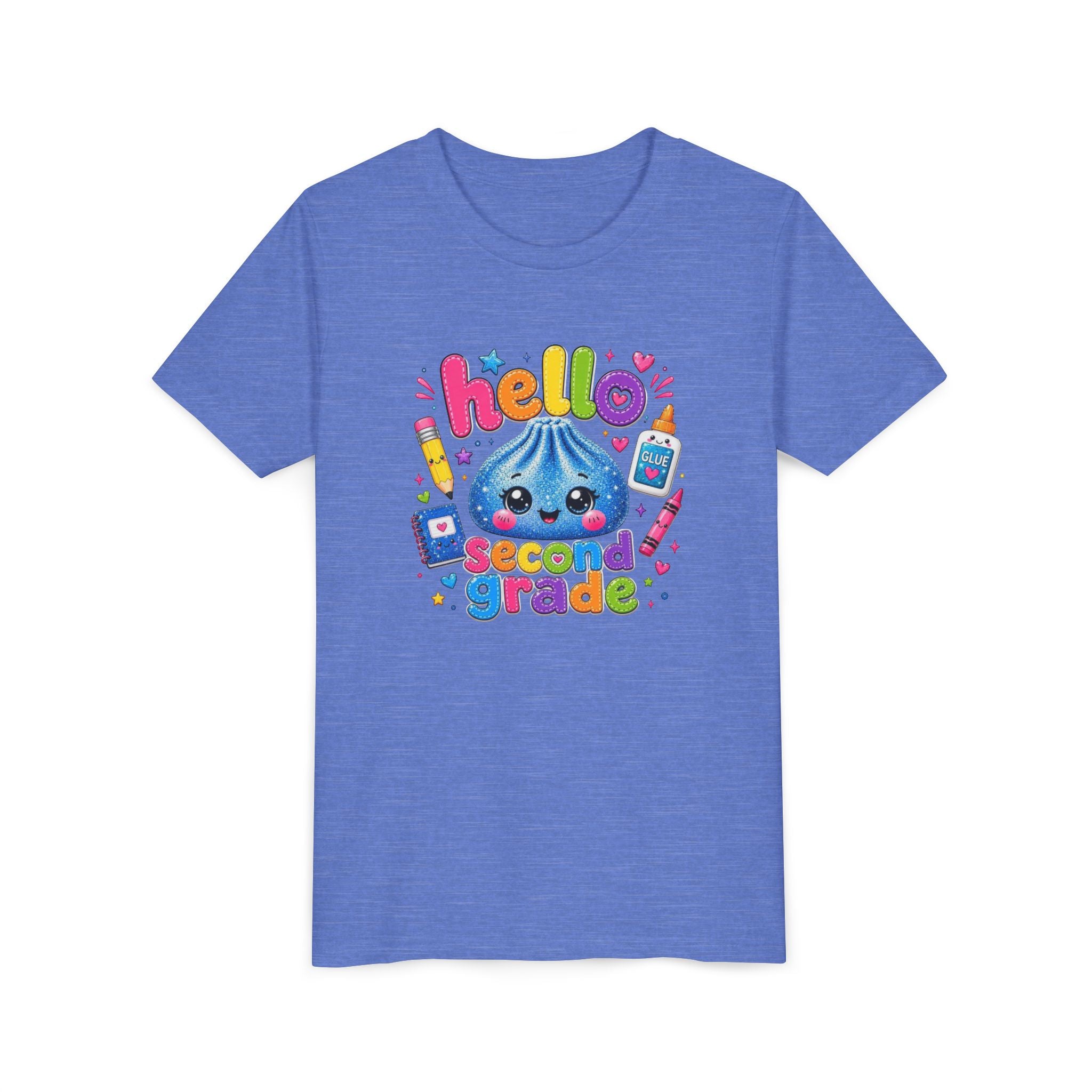 "Hello Second Grade" Youth Tee