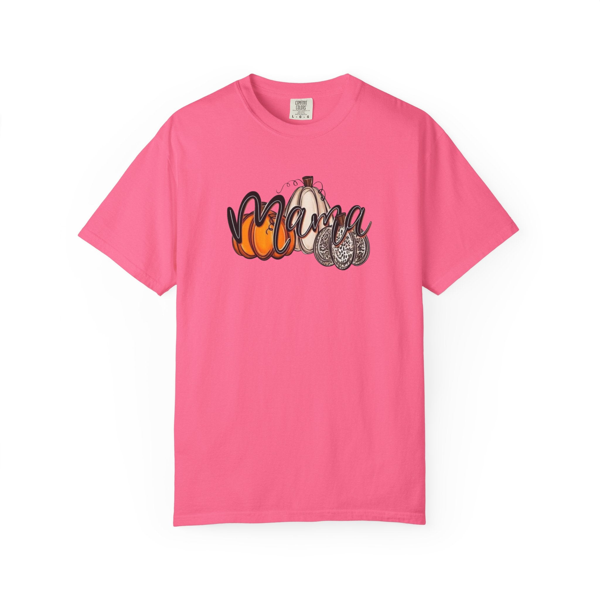Mama Pumpkin Graphic T-Shirt — Fall Pumpkin Patch Tee