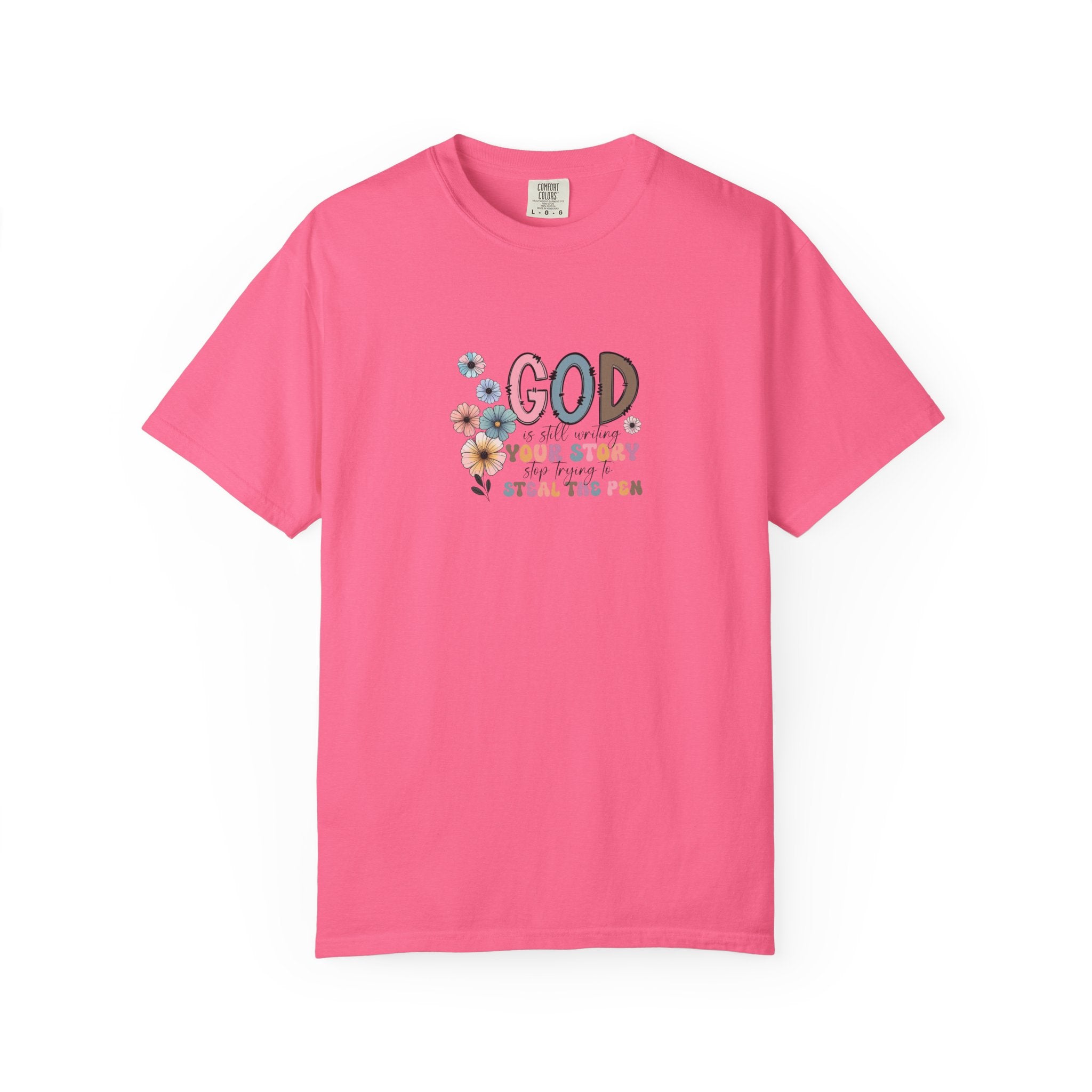 God Grew Your Story Floral T-Shirt