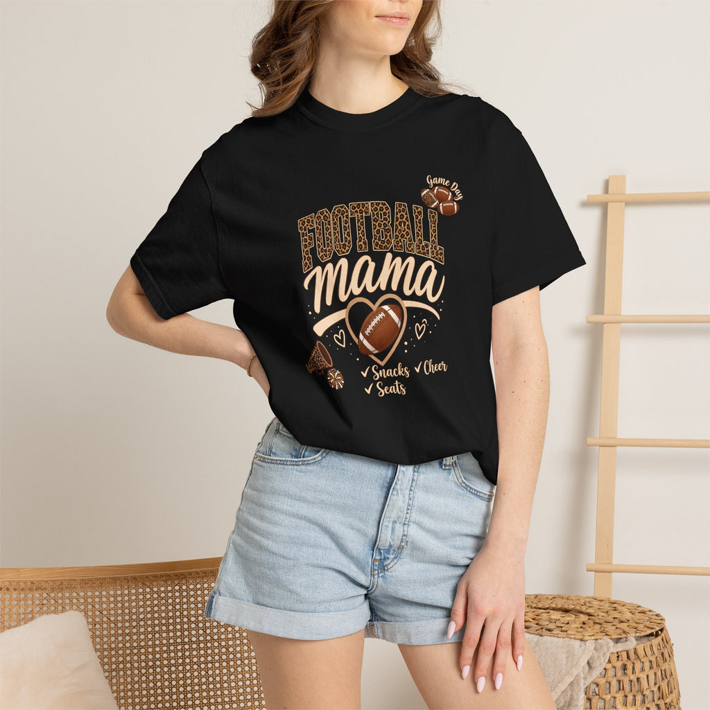 Football Mama T-Shirt — Cute Vintage Football Mom Tee