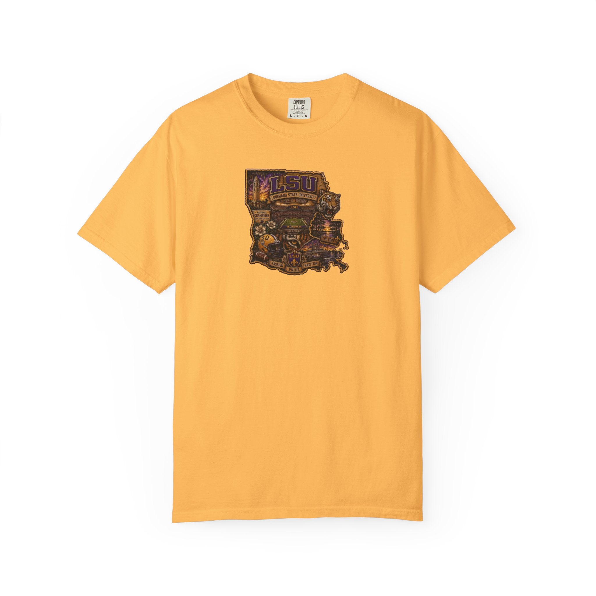 Retro Arcade Tee — Vintage Game Console Louisiana T-Shirt\