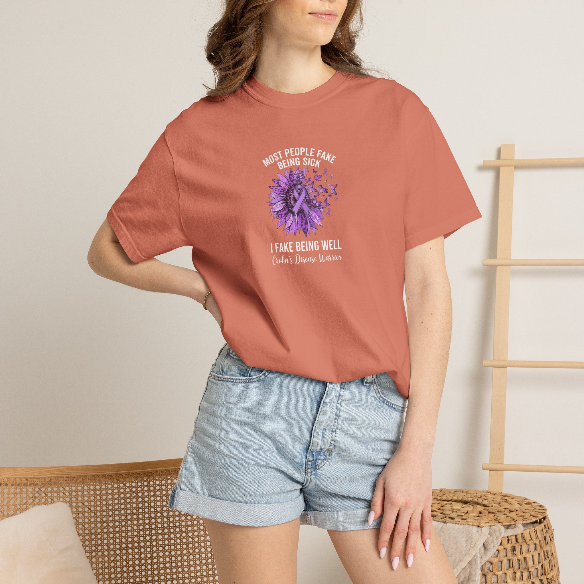 I Fake Being Well-Crohn's T-Shirt