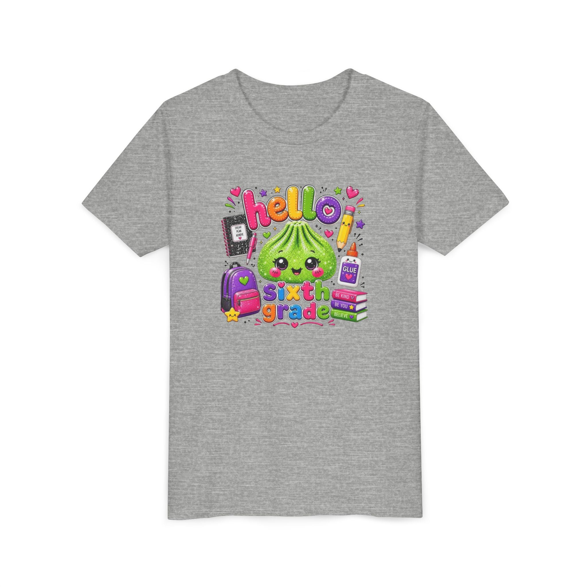 "Hello Sixth Grade" Youth Tee