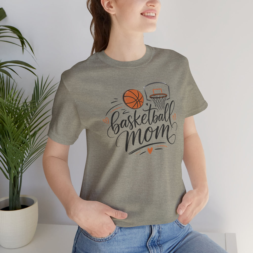 Cute Script Basketball Hoop Design