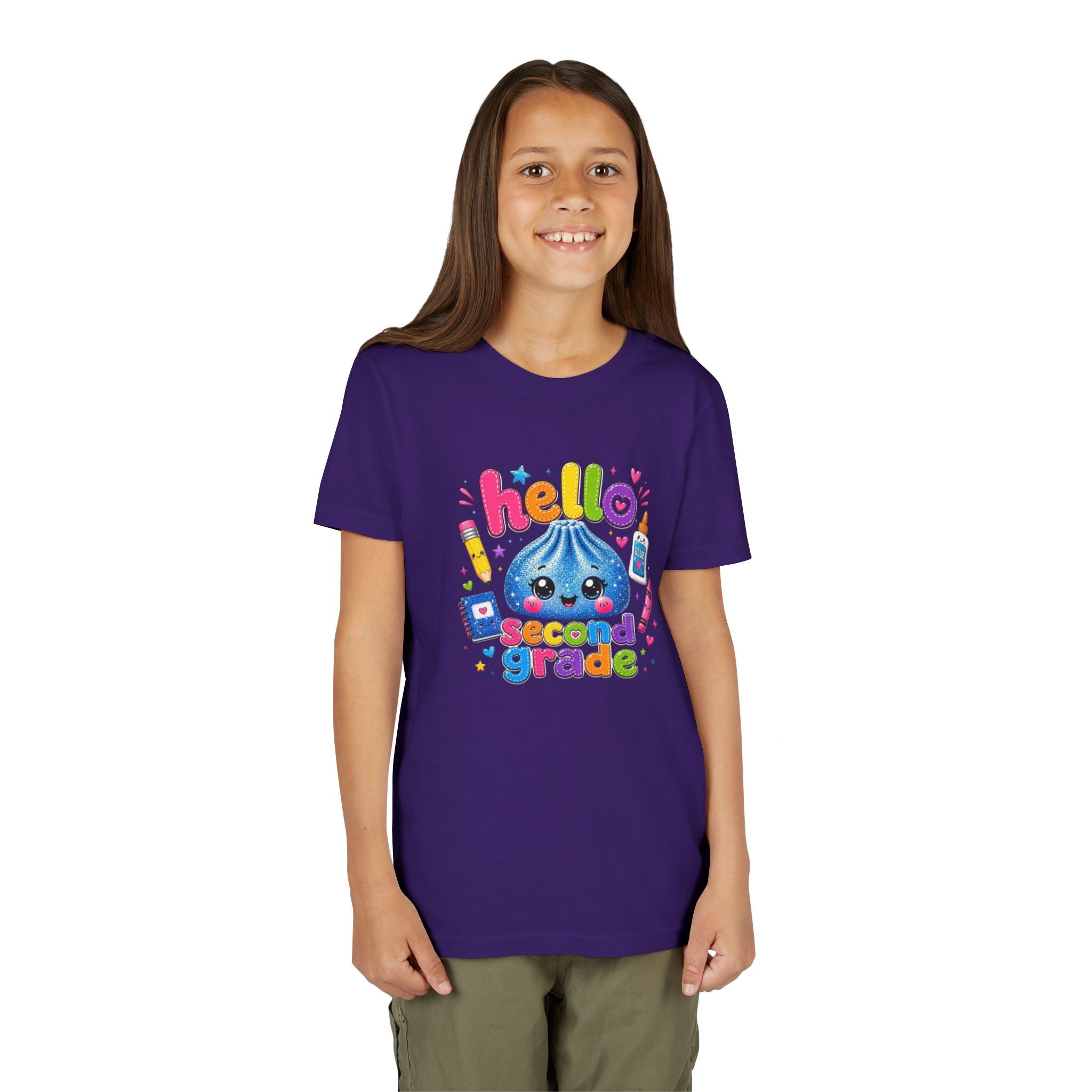 "Hello Second Grade" Youth Tee
