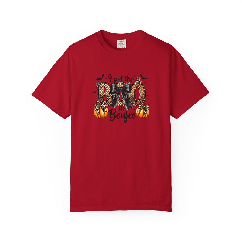 Halloween Boo in Boujee T-Shirt — Cute Spooky Pumpkin Graphic Tee