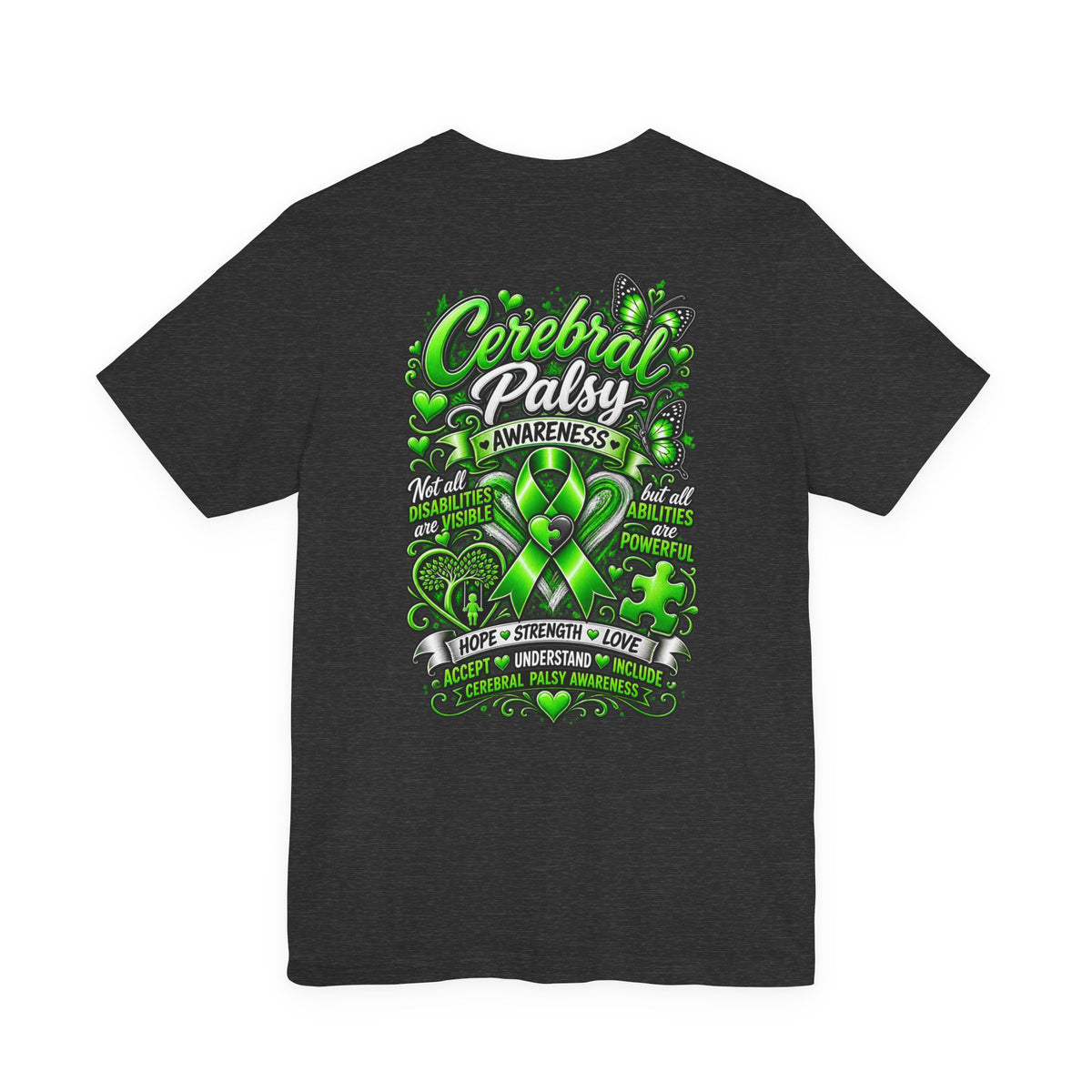 Cerebral Palsy Awareness Tee - Threads of Hope