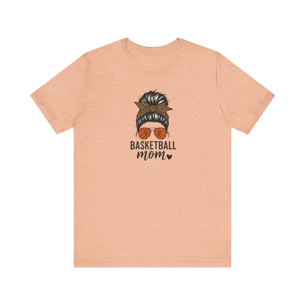 Graphic Basketball Sunglasses & Messy Bun Shirt
