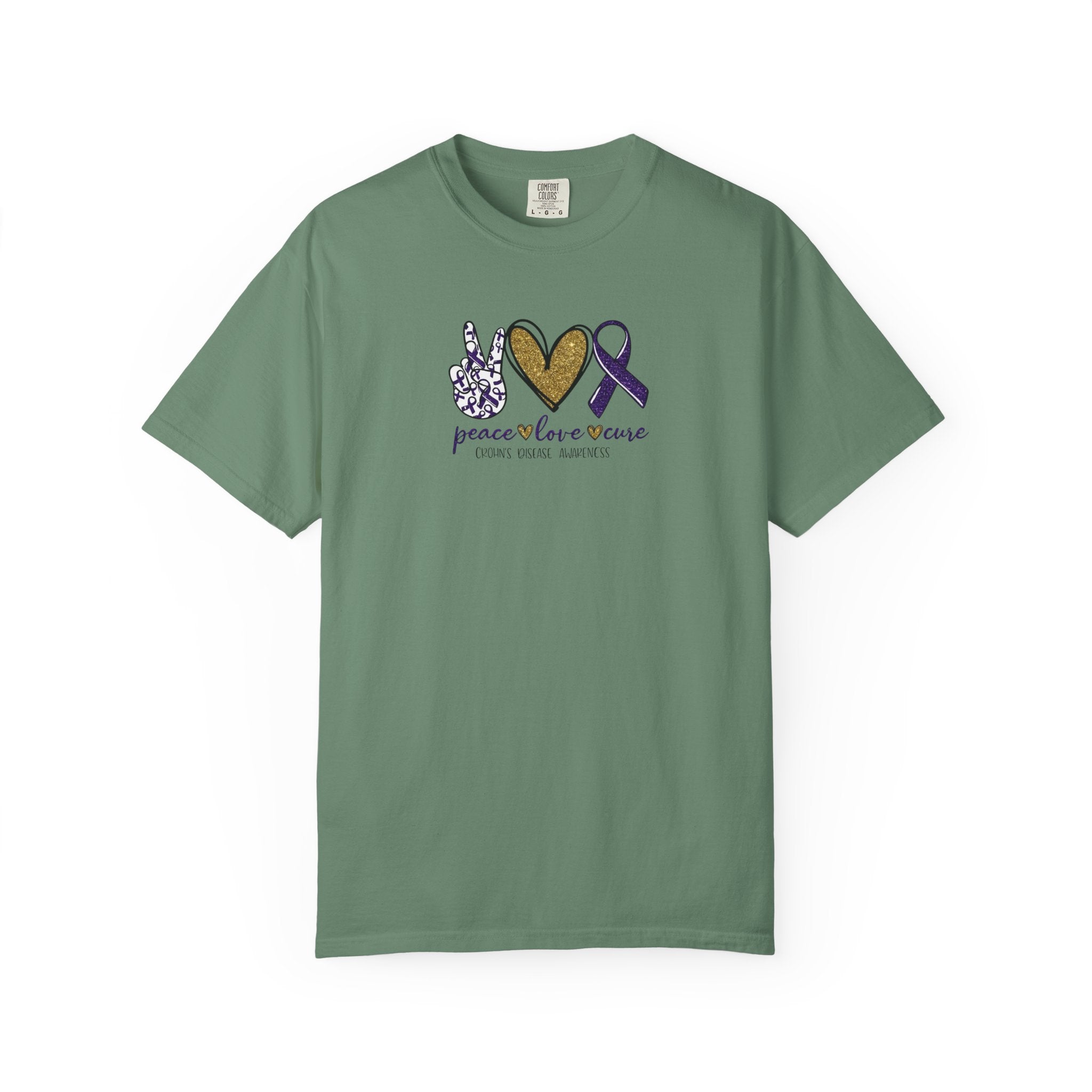Peace Love Crohn's Awareness T-Shirt