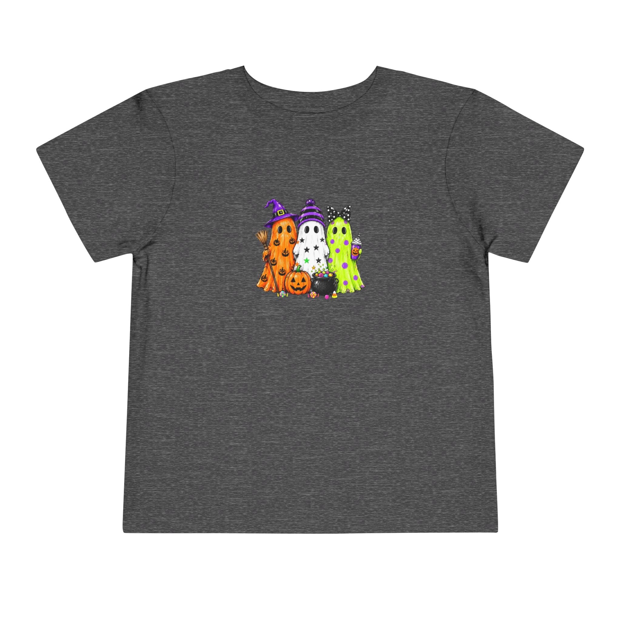 Toddler Halloween Ghosts Short Sleeve Tee