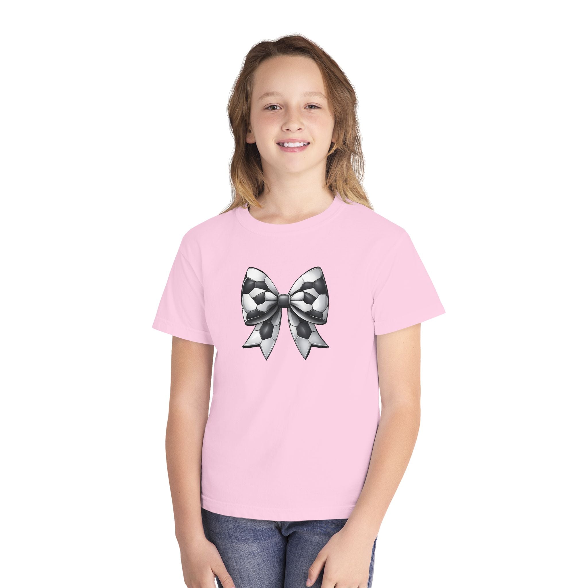 Checkerboard Bow Graphic Shirt for Kids