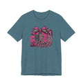Pink Leopard Cheerleading Mom Tee
