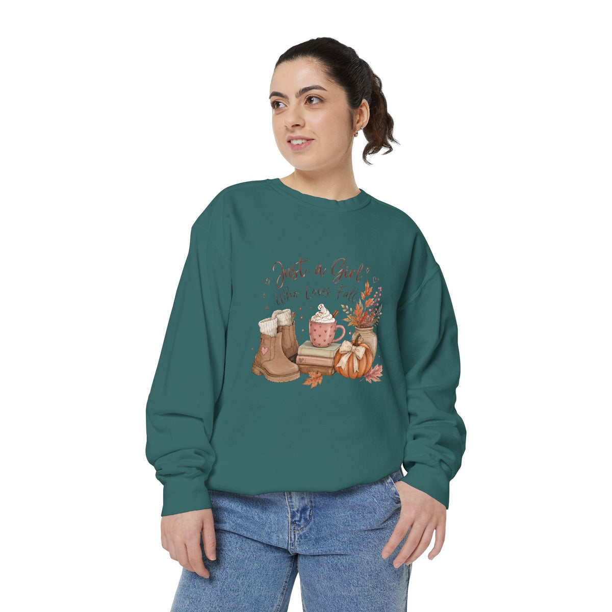 Just a Girl Who Loves Fall Sweater