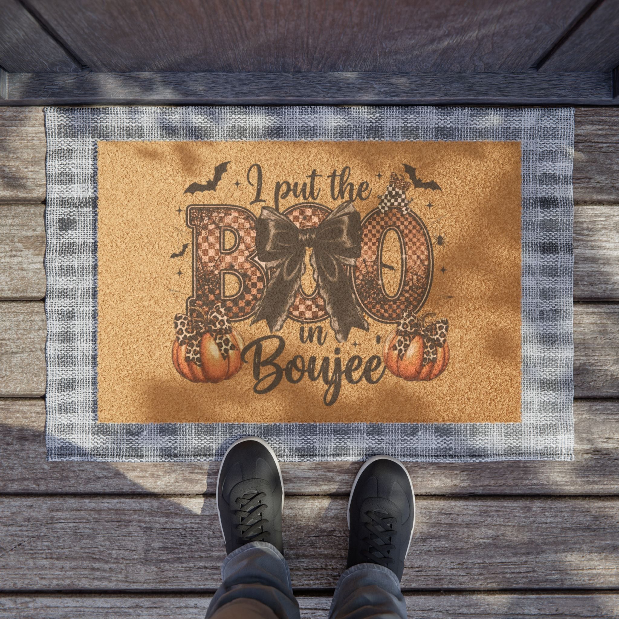 Boujee Chic Welcome Mat