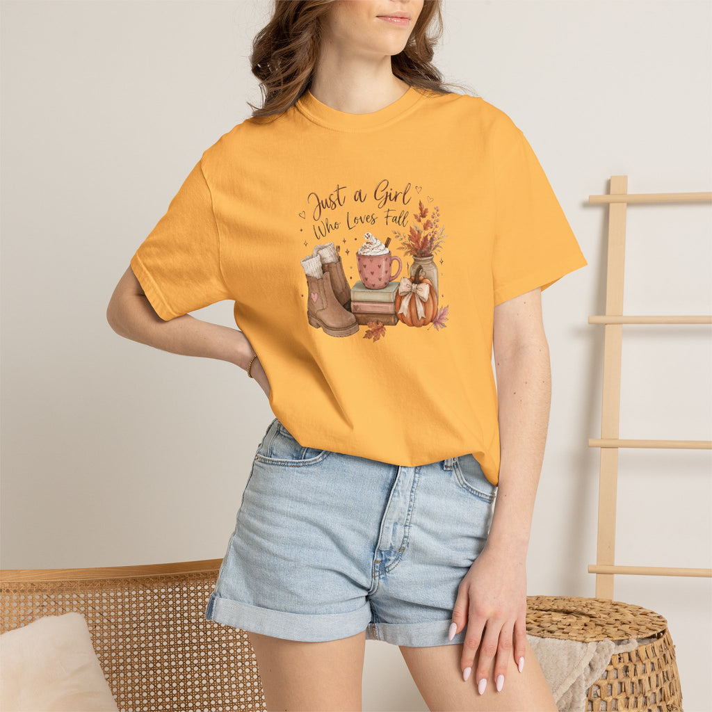 Just a Girl Who Loves Fall Tee