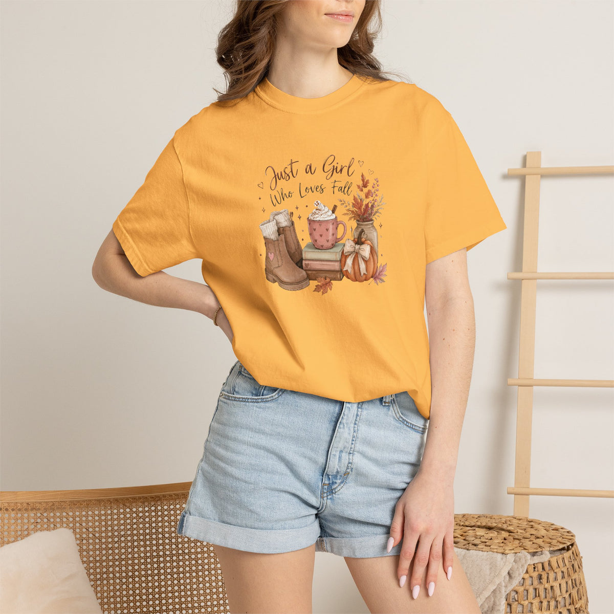 Just a Girl Who Loves Fall Tee