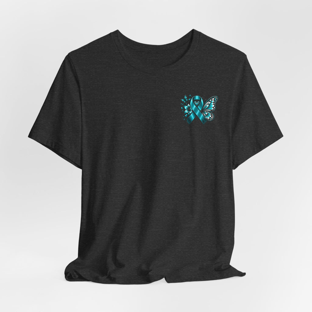 Ovarian Cancer Awareness Tee - Threads of Hope