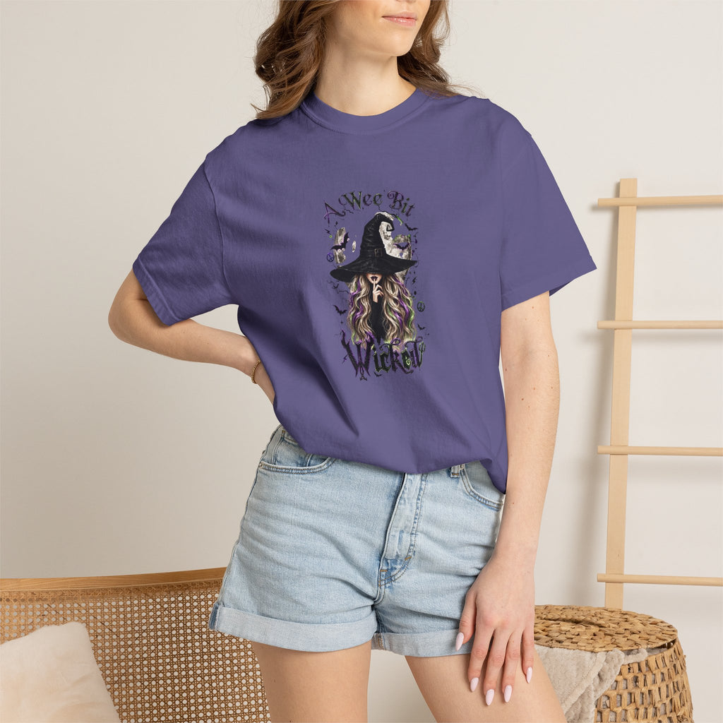"A Wee Bit Wicked" Halloween T-Shirt