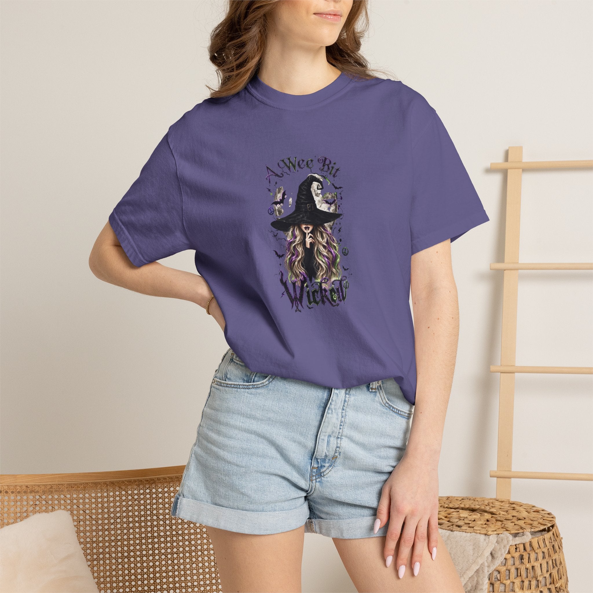 "A Wee Bit Wicked" Halloween T-Shirt