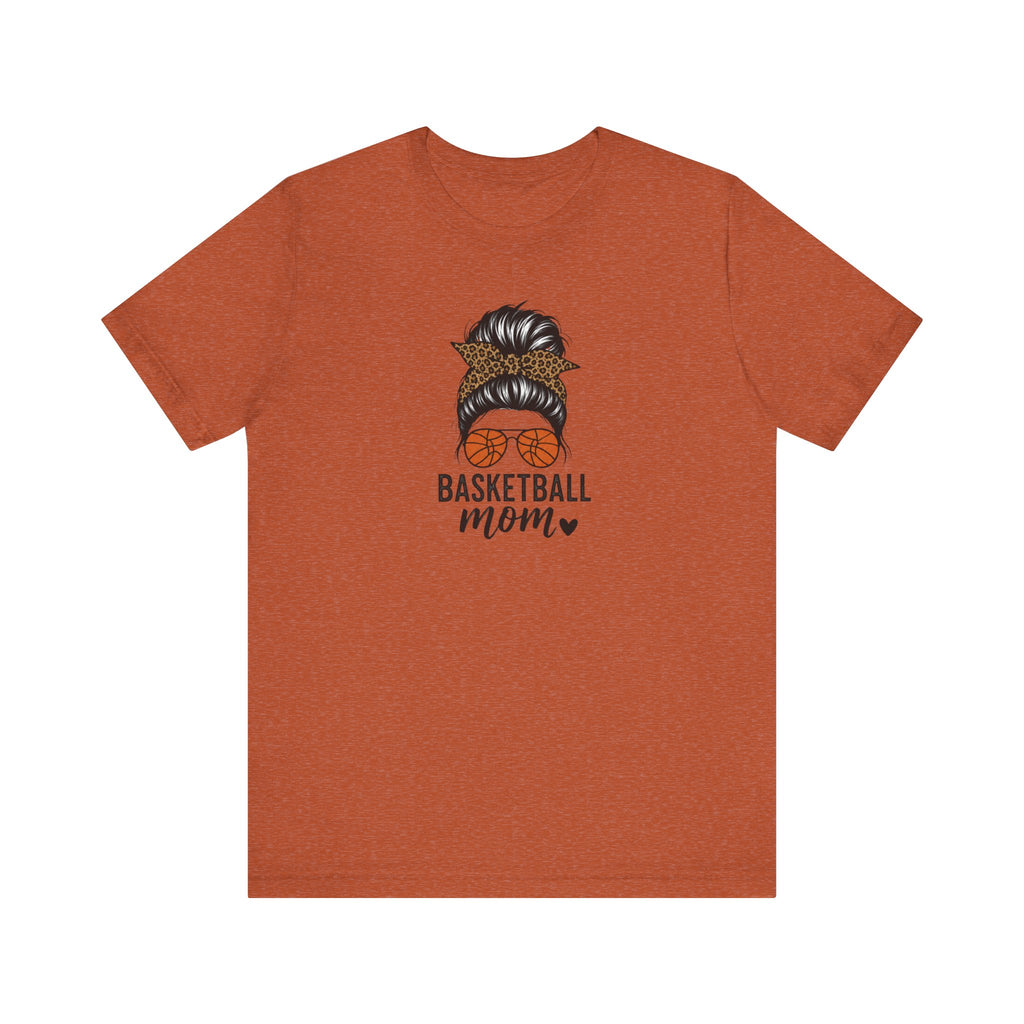 Graphic Basketball Sunglasses & Messy Bun Shirt