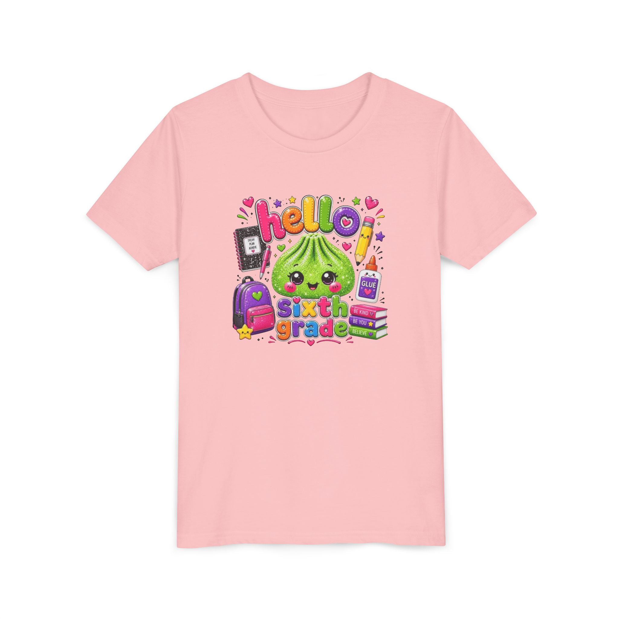 "Hello Sixth Grade" Youth Tee