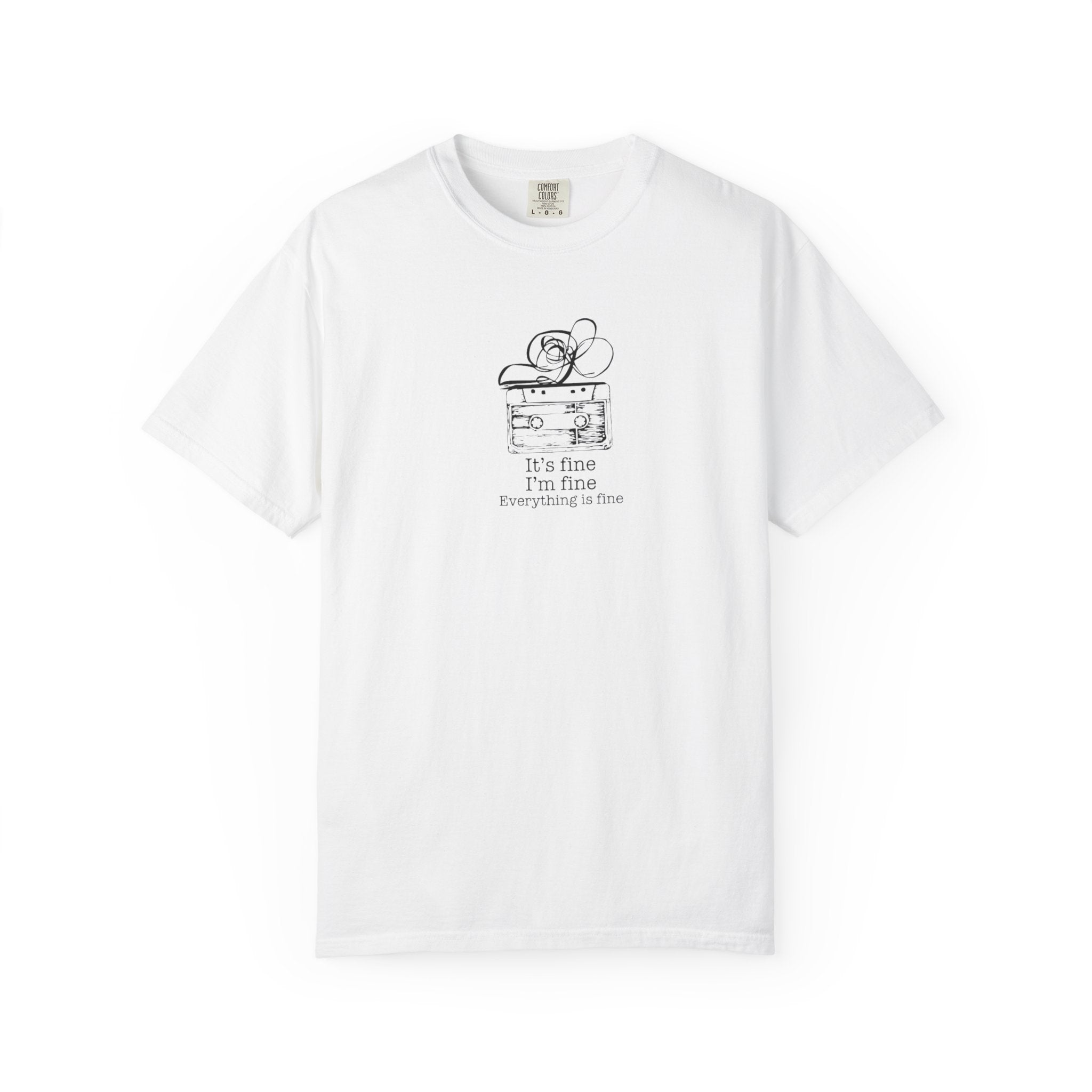 I’m Fine Cassette Tape T-Shirt