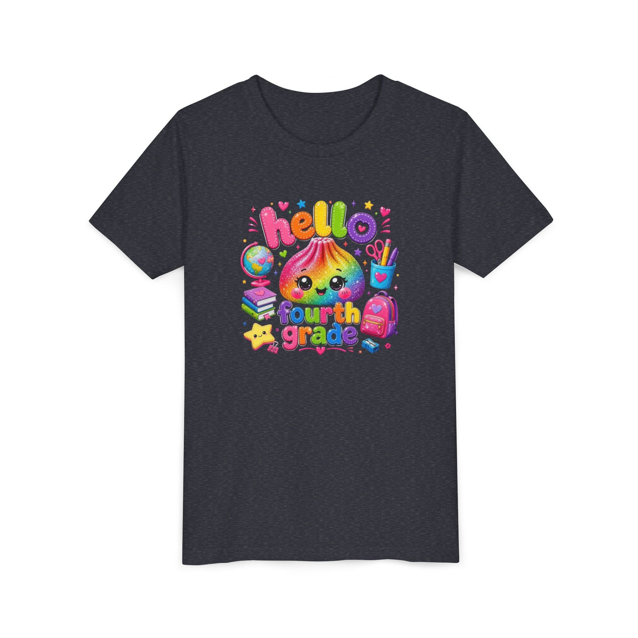 "Hello Fourth Grade" Kids T-Shirt