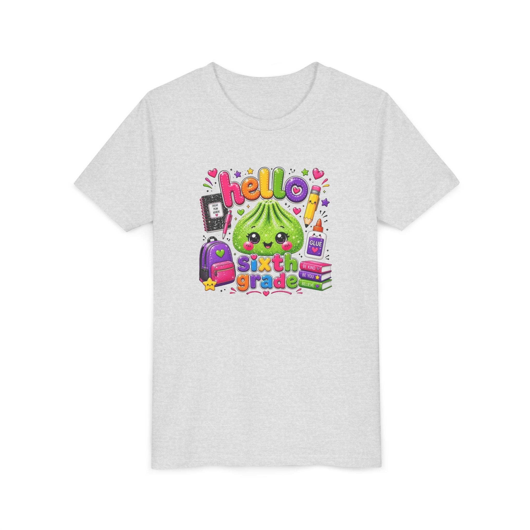 "Hello Sixth Grade" Youth Tee