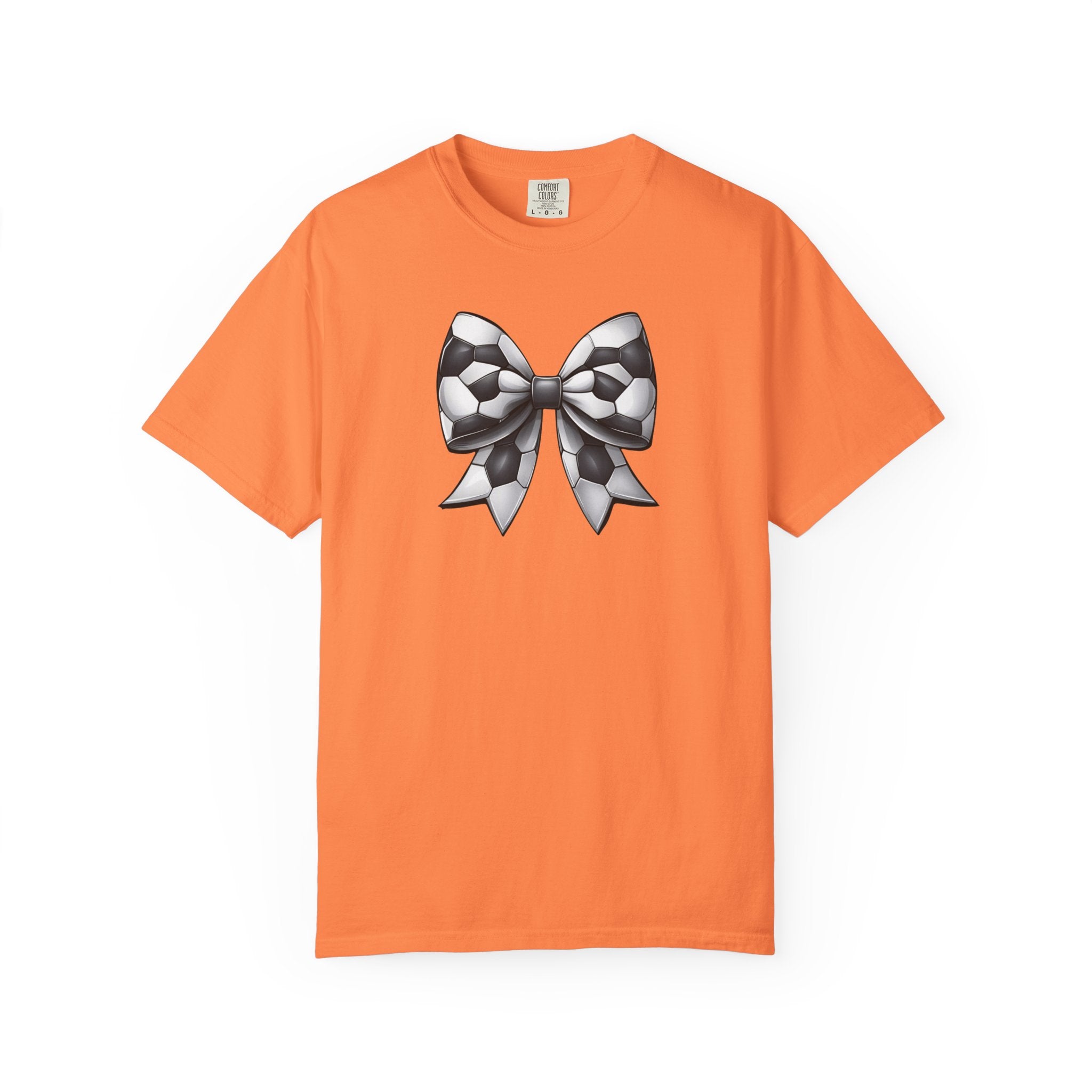 Checkerboard Bow T-Shirt — Monochrome Vintage Ribbon Graphic