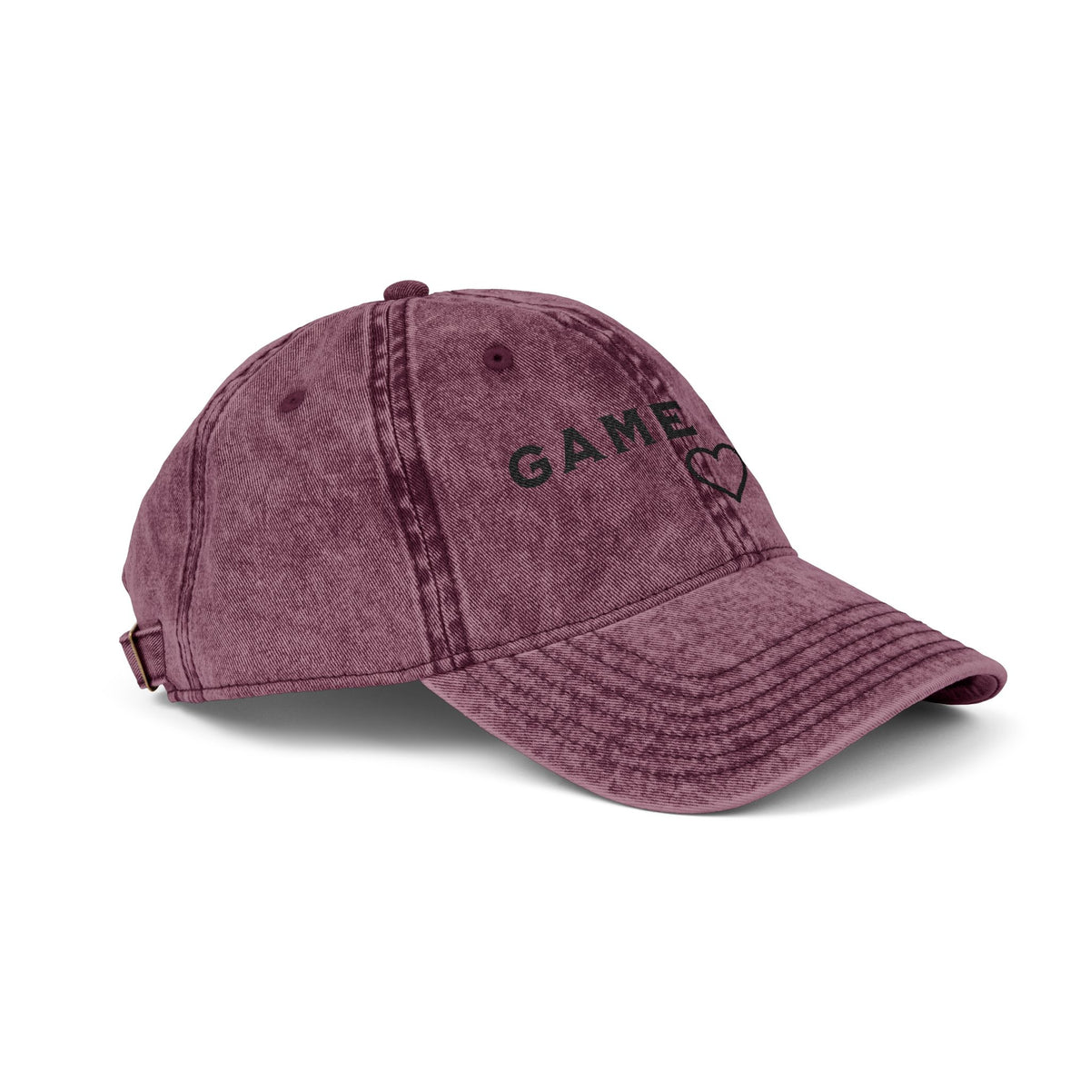 Game Day Heart Vintage Cap