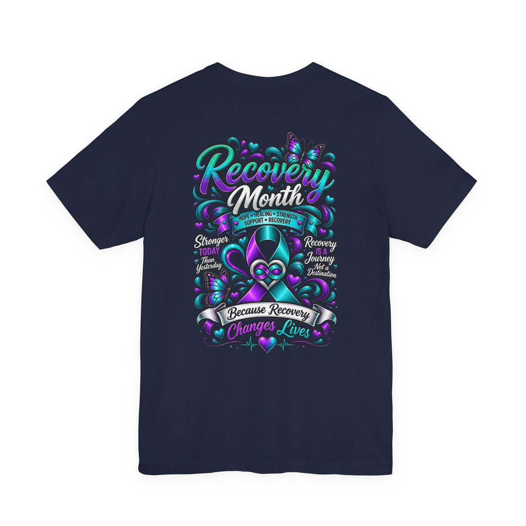Recovery Month Awareness Tee - Threads of Hope