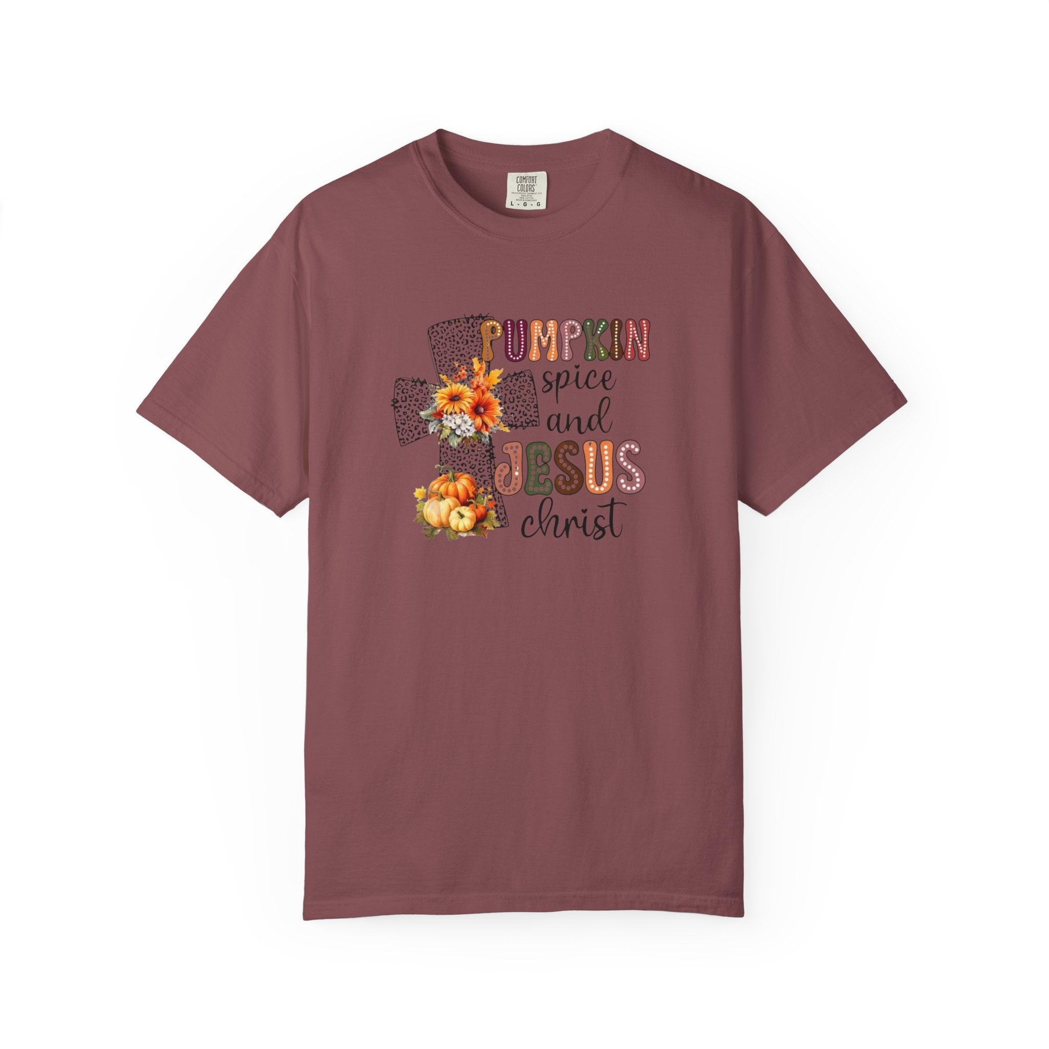 Pumpkin Spice and Jesus Tee