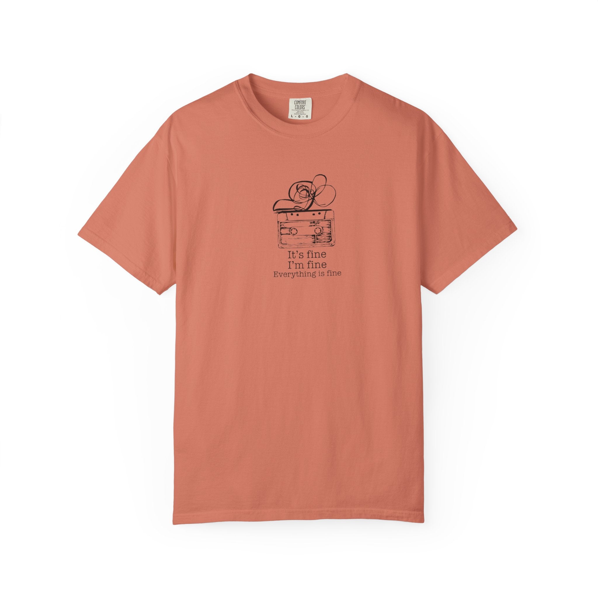 I’m Fine Cassette Tape T-Shirt