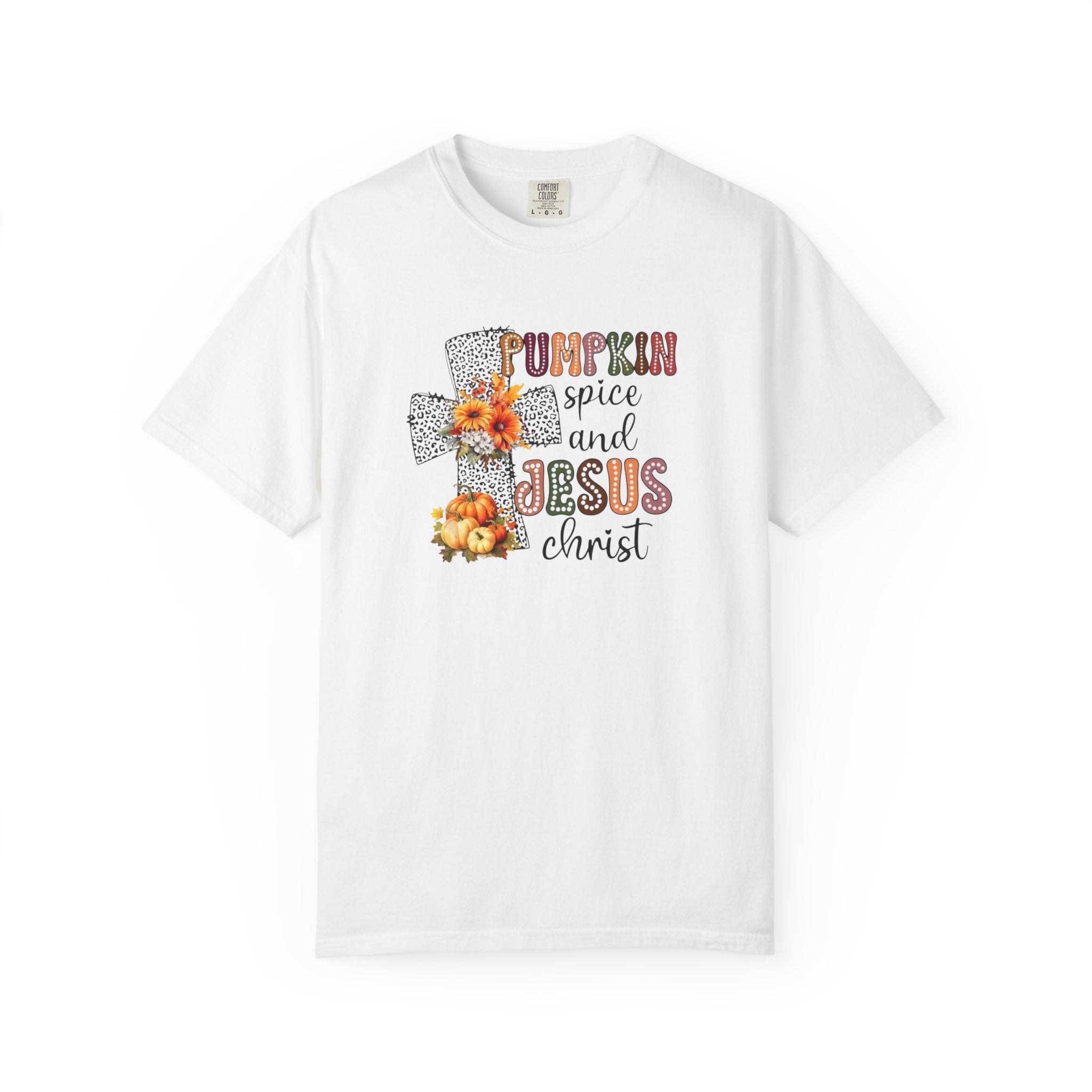 Pumpkin Spice and Jesus Tee