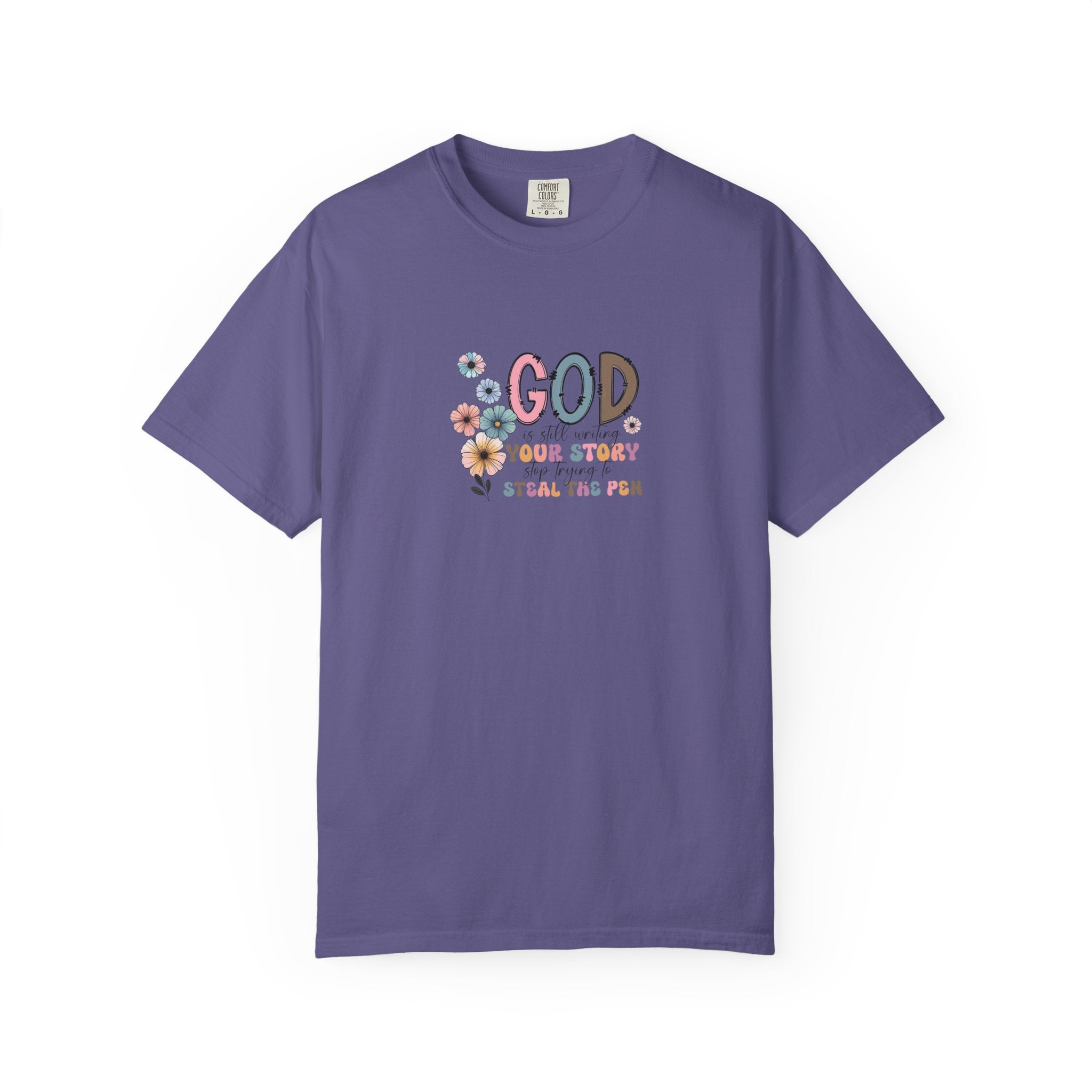 God Grew Your Story Floral T-Shirt