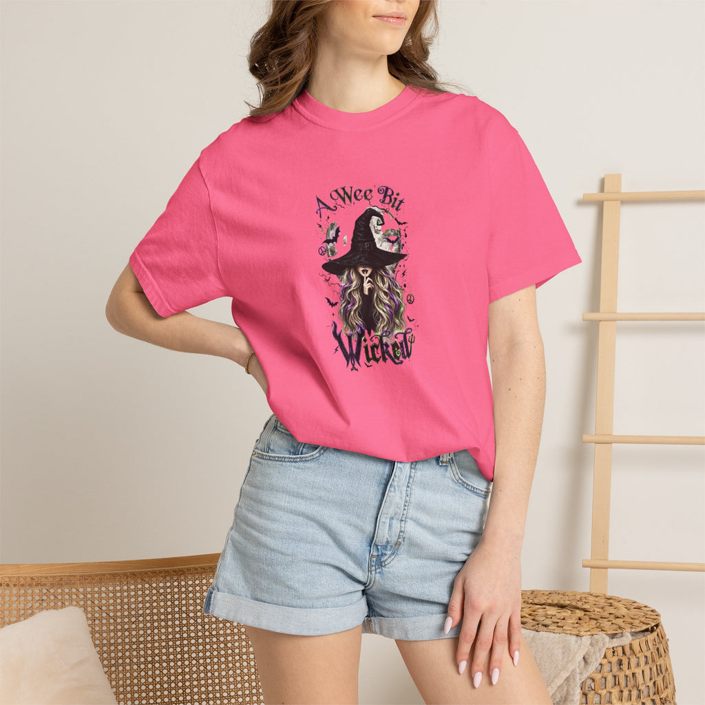 "A Wee Bit Wicked" Halloween T-Shirt